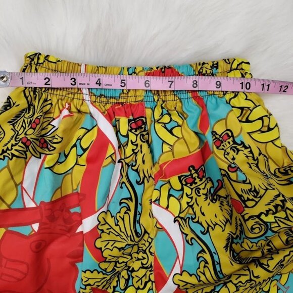 Baroque Bold Geometric Print Boys Elastic Waist shorts M - Picture 5 of 7